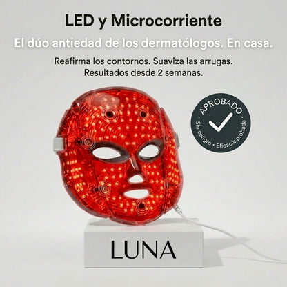 Máscara LED antienvejecimiento — Lunalight PX7